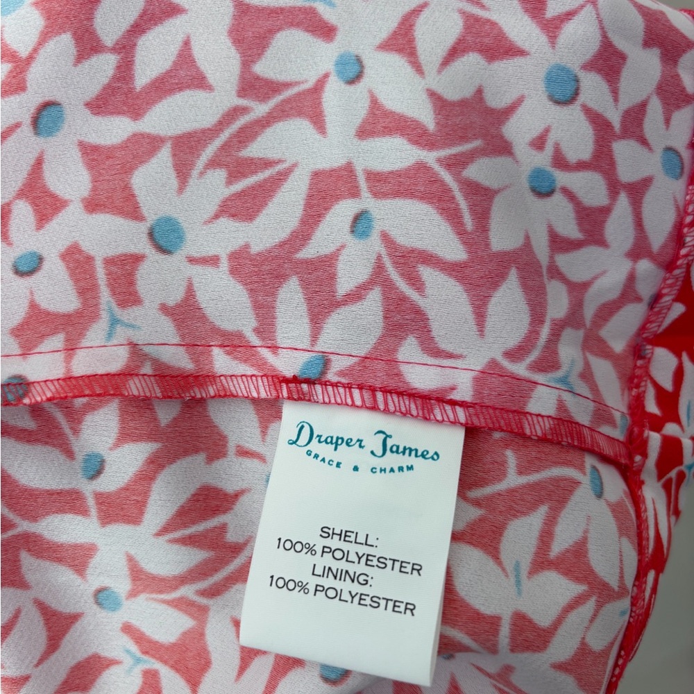 Draper James Floral Shift Dress with Bell-Sleeves - Picture 5 of 7
